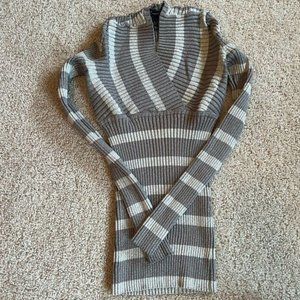 INC size medium sparkle sweater v-neck